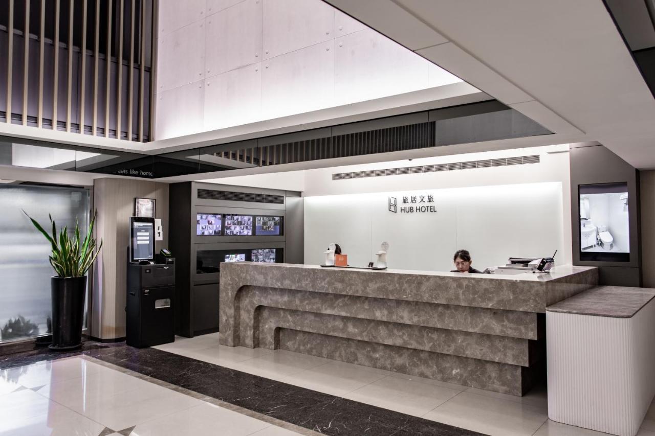Hub Hotel - Songshan Airport Branch Tchaj-pej Exteriér fotografie