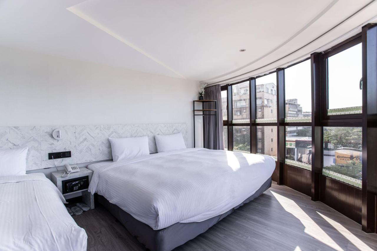 Hub Hotel - Songshan Airport Branch Tchaj-pej Exteriér fotografie