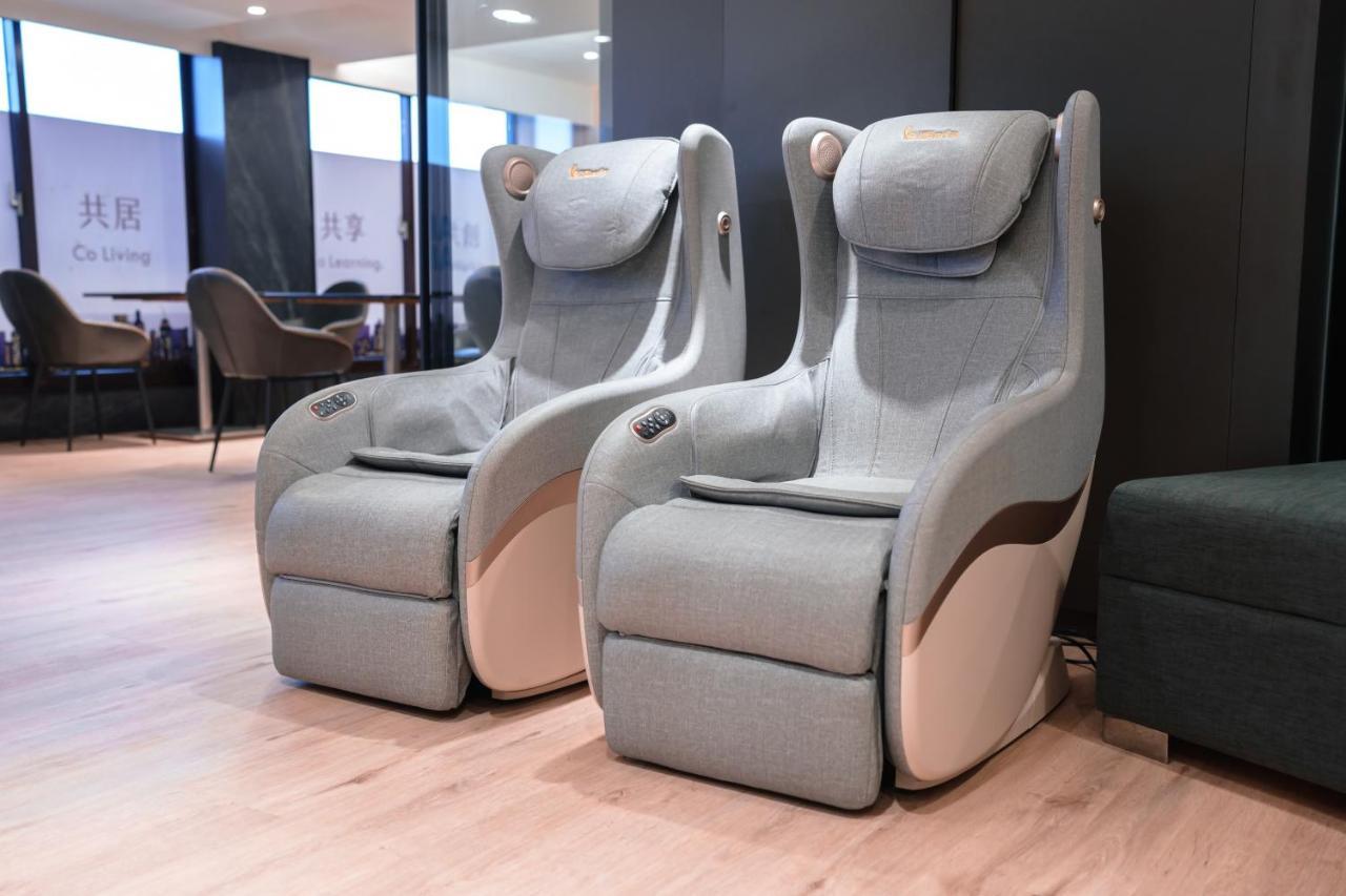Hub Hotel - Songshan Airport Branch Tchaj-pej Exteriér fotografie